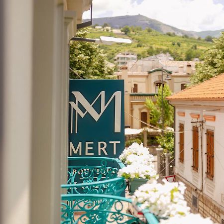 Mert Boutique Hotel Korce Bagian luar foto